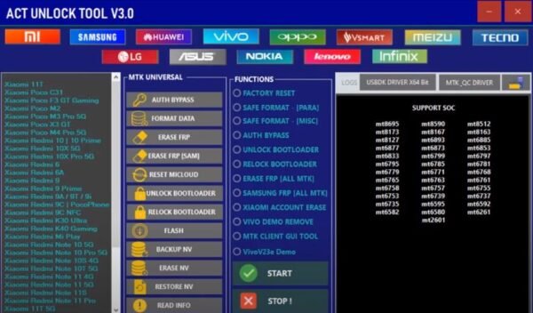Act UnlockTool V3