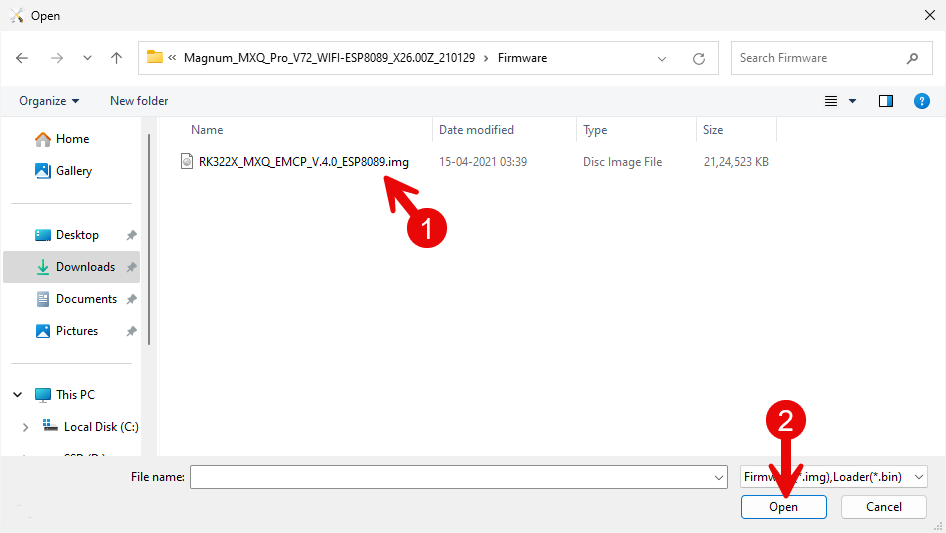 How to use RockChip Android Tool