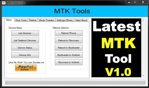 MTK Utility Tool v1.0