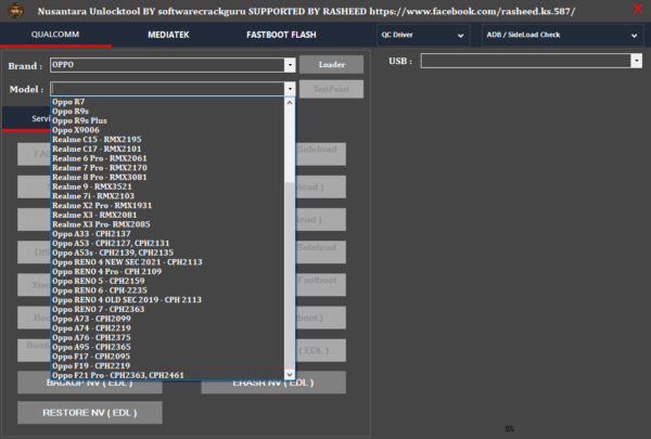 Nusantara Unlock tool