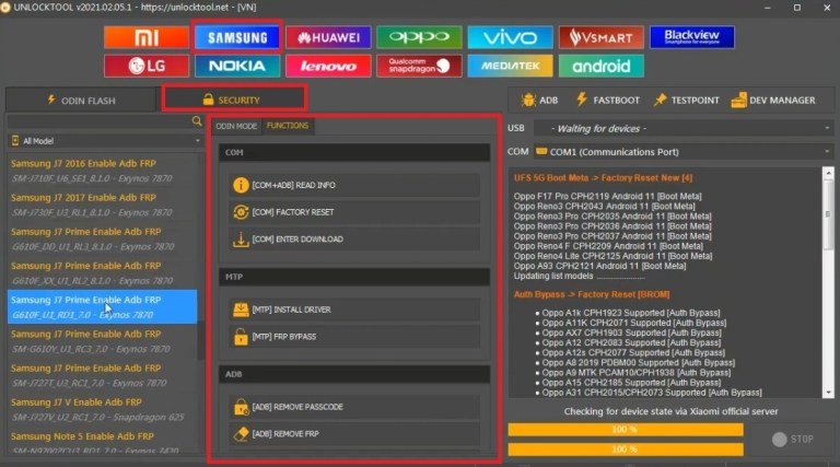 Samsung Unlock Options