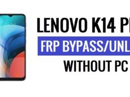Lenovo K14 Plus FRP