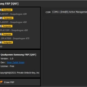 Quakqomm Samsung FRP -QSF Download