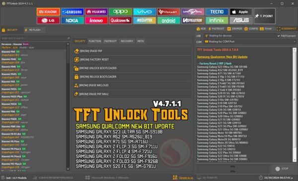 TFT Unlock Tools-2024-4.7.1.1
