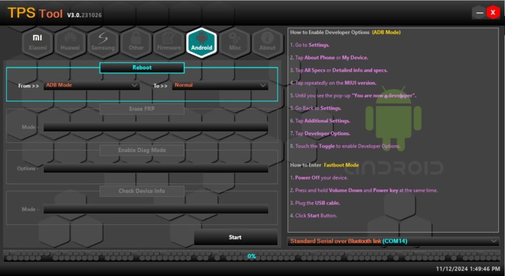 TPS Tool v3 miscTPS Tool v3 android