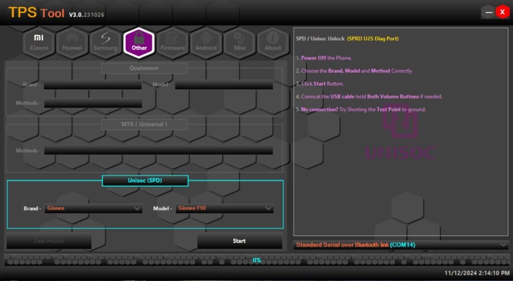 TPS Tool v3 unisoc SPD