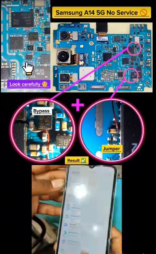 samsung a14 5g no service