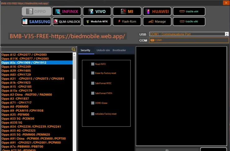 Looking to download BMB Unlock Tool V35 for free? You're in the right place. This article provides everything you need: a direct download link for BMB Unlock Tool V35 (Latest Version), a complete installation guide, and a breakdown of all new features and supported devices. Whether you're unlocking bootloaders, formatting devices, or bypassing FRP, this tool is packed with powerful functionalities that every technician or Android enthusiast needs.